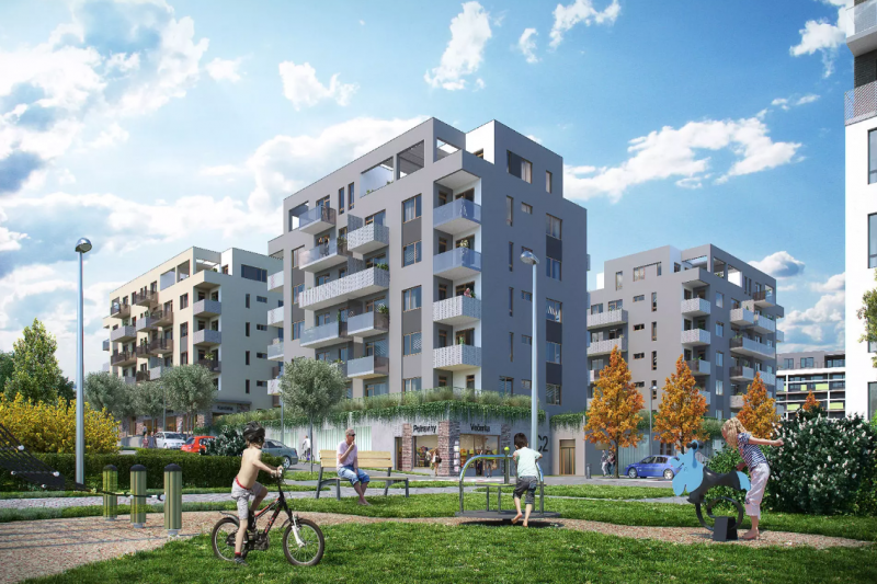 Квартира 2+кк, 48м2,Hloubětín