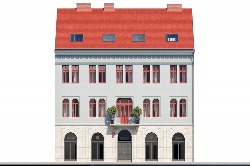 Квартира 2+кк, 62м2,Karlín