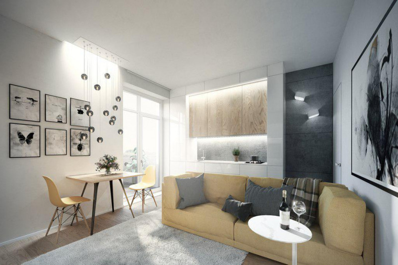 Квартира 1+кк, 28 м2, Krč